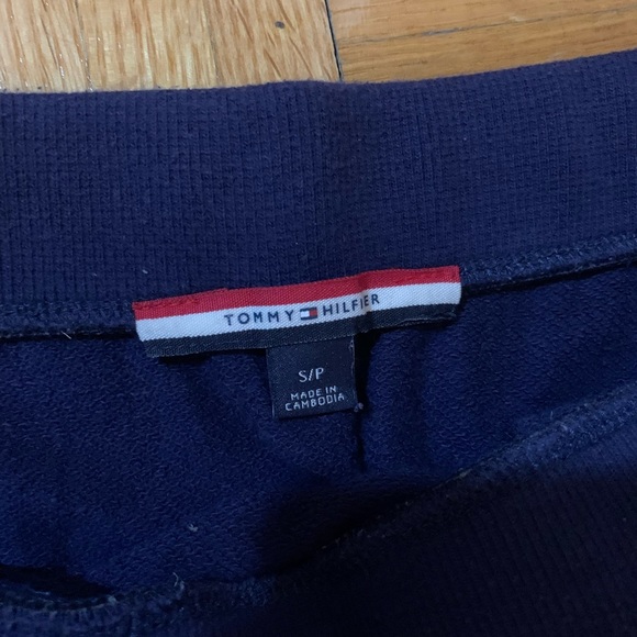 Dark Blue Coton Mini Skirt - Casual - Sporty - Picture 6 of 6